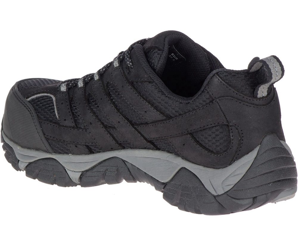Merrell Hiking Shoes Black - Moab Vertex Vent Comp Toe Work - Womens 80ZDQOJTP